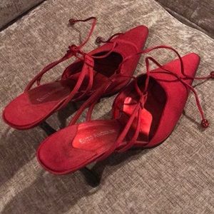 Gorgeous Enzo Angiolini Red Heels